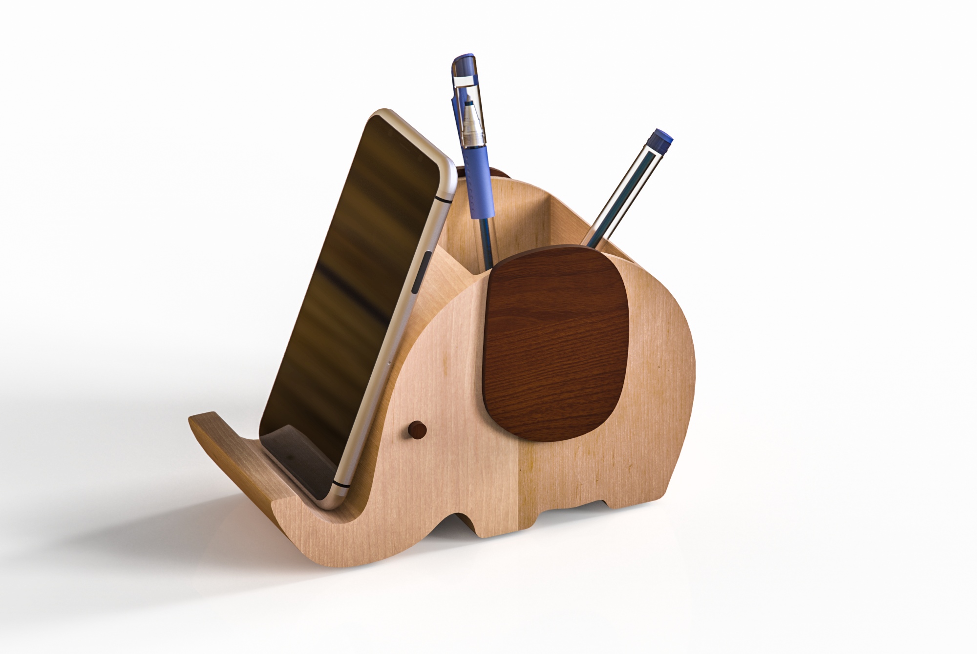 Elephant Pen and Phone Holder The pen holder - Dezin