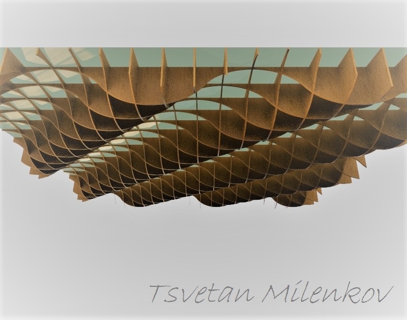 False ceiling Step Drawing - Dezin
