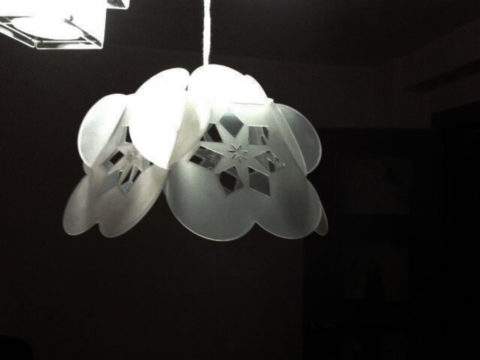 Flower Lamp dxf File - Dezin