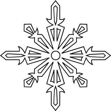 Free Snowflake Layout - Dezin