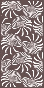 Free vector pattern cnc & laser cut spiral 423 - Dezin