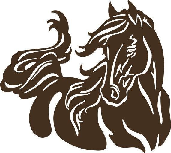 Horse Wall Decor Vector - Dezin
