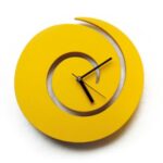 Laser Cut Spiral Clock Layout - Dezin