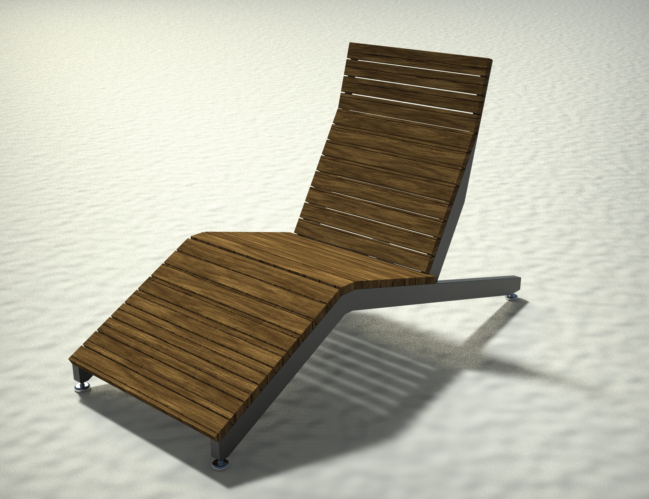 Lounger Step Drawing - Dezin