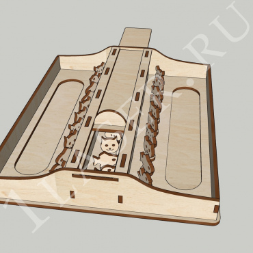 Model of the children's board game Memories - Dezin
