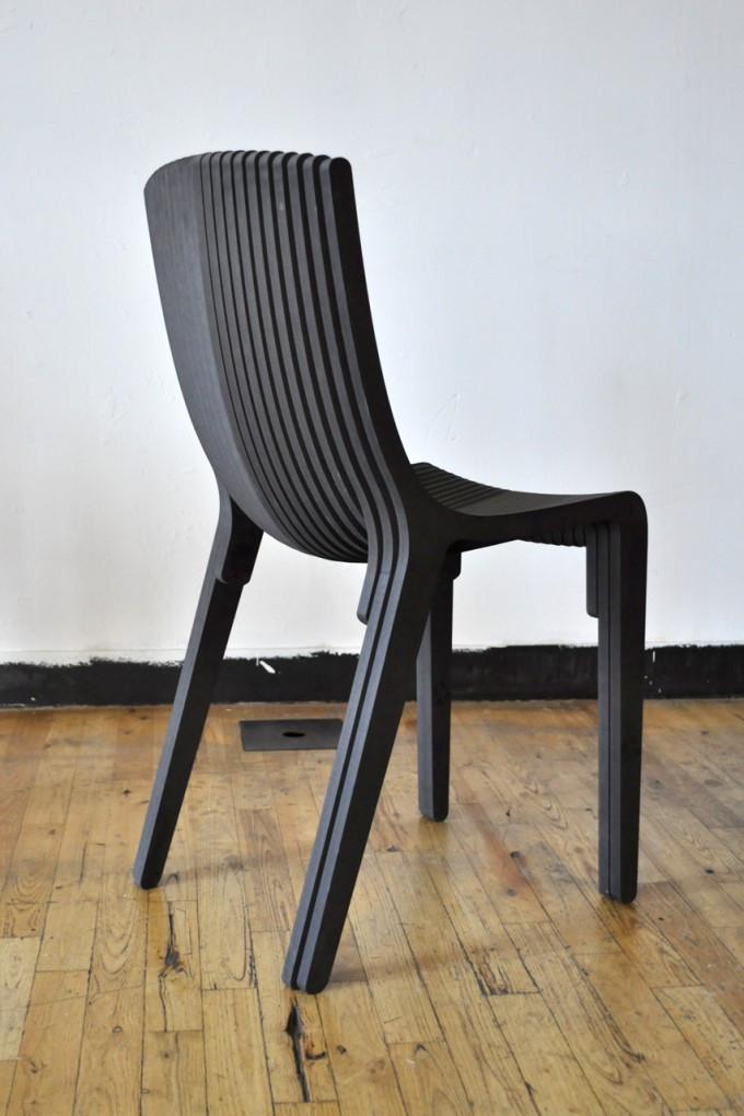 Model stool under a freezer or laser - Dezin