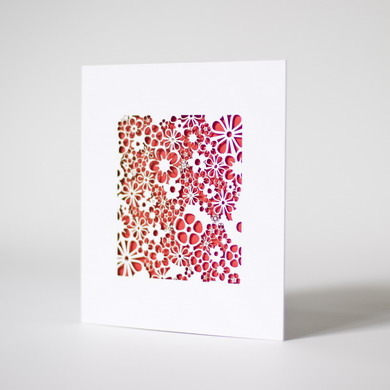 Mother's Day Card Lace Layout - Dezin