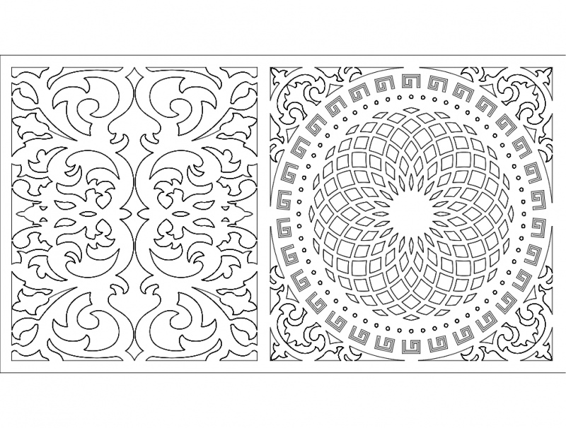 Partition panel set Vector File Free 2 - Dezin