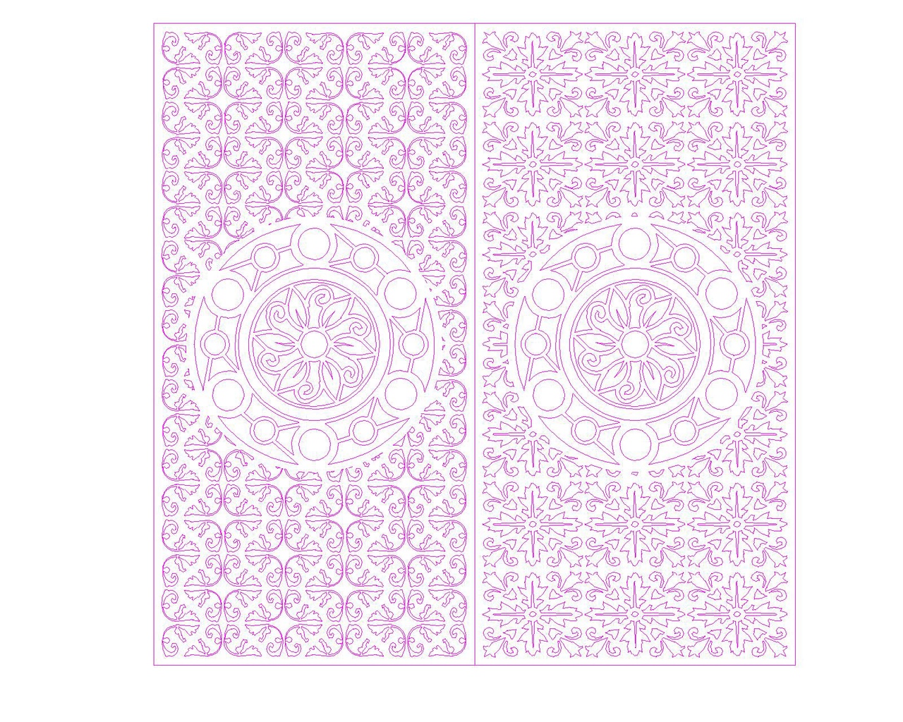 Partition panel set Vector File Free 3 - Dezin