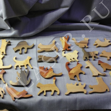 Puzzle cats Layout for Kids - Dezin