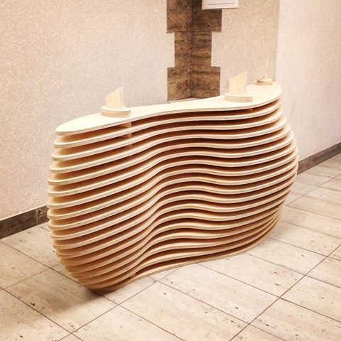 Reception of Parametric rack - Dezin