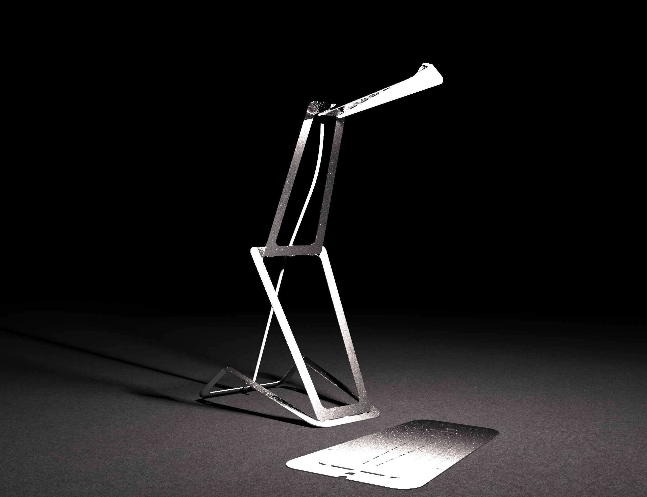 Sheet Metal Lamp Step Drawings - Dezin