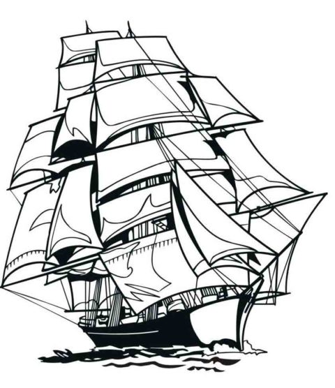 Ship 3D LED Night Light Free Vector - Dezin
