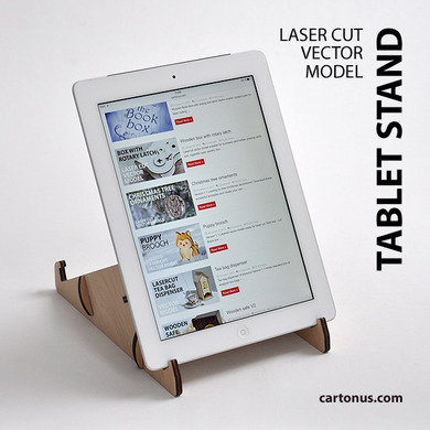 Tablet stand Layout - Dezin