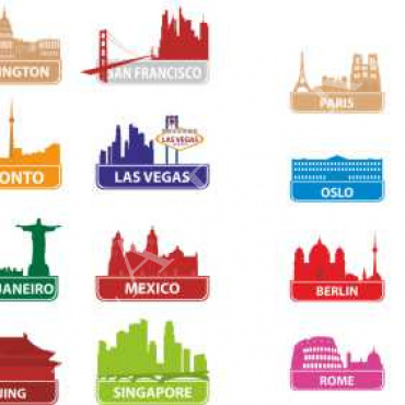 Travel magnets Layout - Dezin