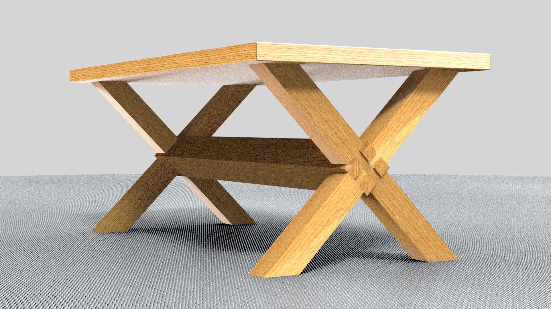 WOODEN TABLE-Solidworks and SWisualize SLDPRT Format - Dezin