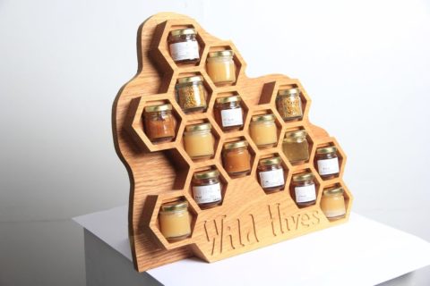 Wild Hives Honey Display Free Vector - Dezin