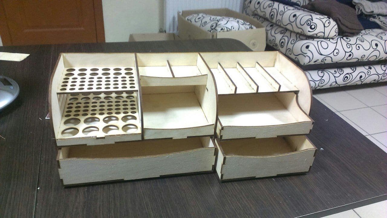 Wodden Drawer Layout - Dezin