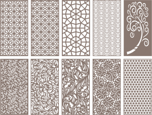 download patterns cnc and laser 100 vectors - Dezin