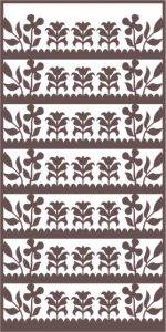 free vector download pattern flower in the cupboard 381 - Dezin