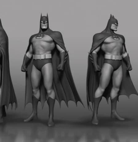 Batman Animated Series STL 3d Model 