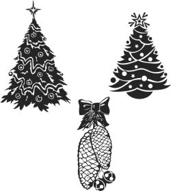 Cnc Laser Cut Tree Download Print Or Engraving Machines Free CDR Vectors Art - Dezin