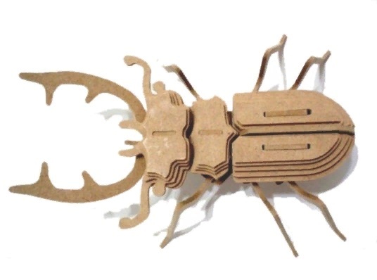 Diy insect model. Drawings for laser cutting CNC dwg dxf cdr download - Dezin