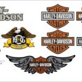 Harley Davidson Skull Clock free vector file - Dezin.info