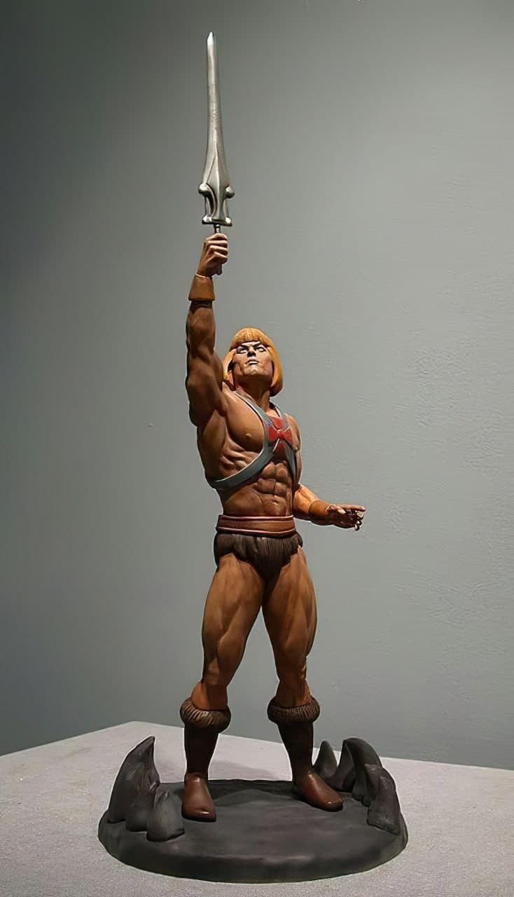 3d printed he man