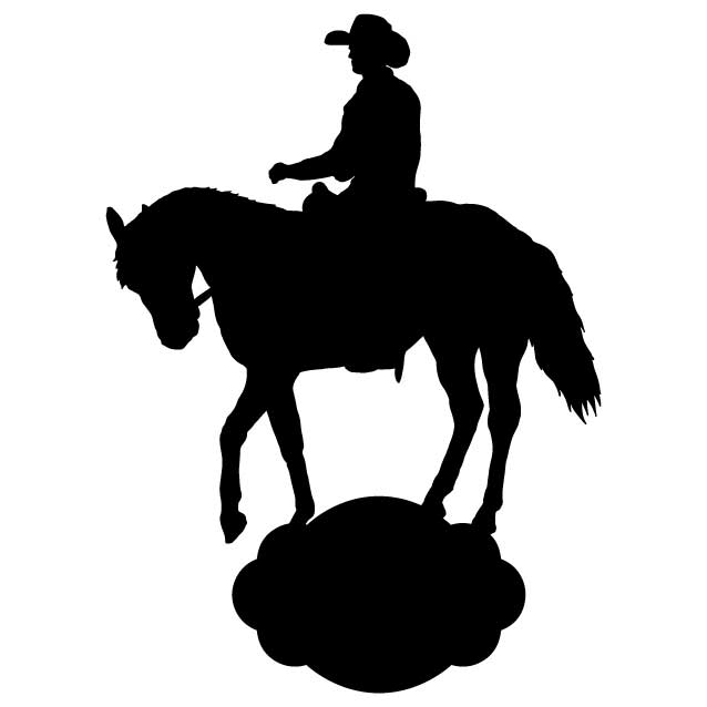 Horse Blanks for address plates Drawings for laser and plasma cutting dxf, dwg - Dezin