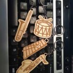 Laser Cut Car Logo Keychains Wooden Car Key Rings Free CDR Vectors