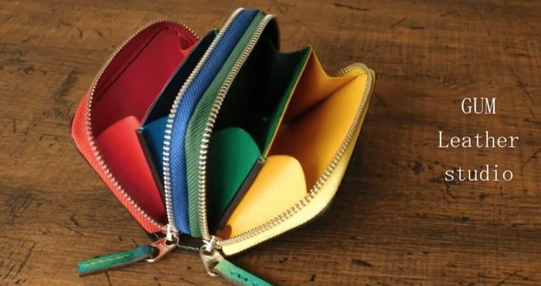 Zipper with two zippers from GUM Leather studio - Dezin