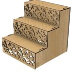 3-Tier Cupcake Stand CDR File - Dezin