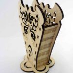 A mockup of a patterned pencil holder - Dezin