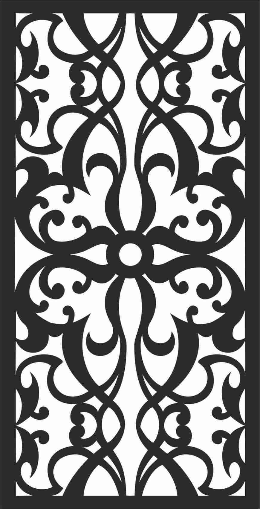Decorative Screen Patterns for Laser Cutting 116 - Dezin