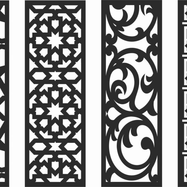 Decorative Screen Patterns for Laser Cutting 179 - Dezin.info