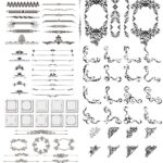 Dividers and Design Elements CDR File - Dezin