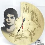 Engraved Michael Jackson Wall Clock CDR File - Dezin