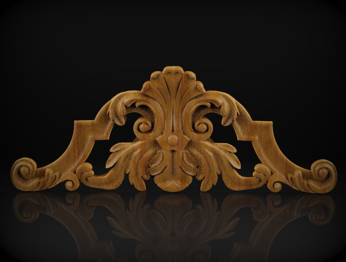 Furniture Design STL Model for CNC Router, Headboards, Bed Back Design, Sofa Back - Dezin