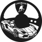 Lamborghini Super Sports Watch Free CDR File - Dezin