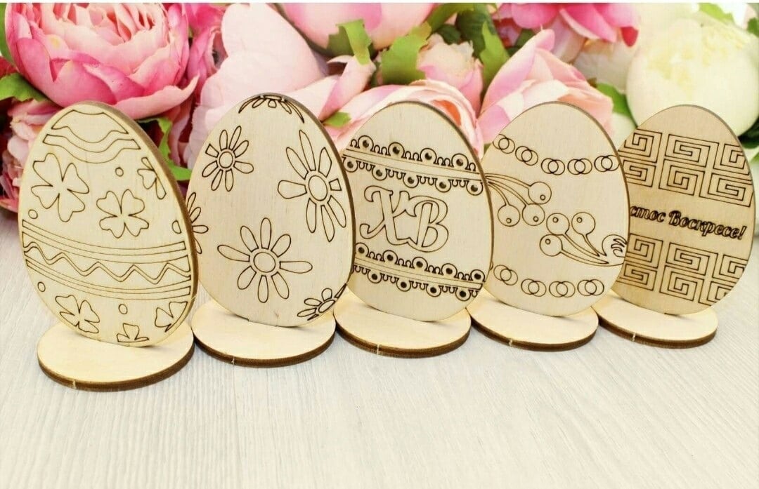 Laser Cut Easter Stand CDR File - Dezin
