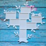 Laser Cut Family Tree Photo Frames CDR File - Dezin