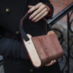 Laser Cut Ladies Wooden Clutch Bag CDR File - Dezin