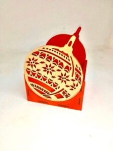 Laser Cut Ornament Shape Organizer Free CDR Vectors Art