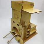 Laser Cut Tea House Layout CDR File - Dezin