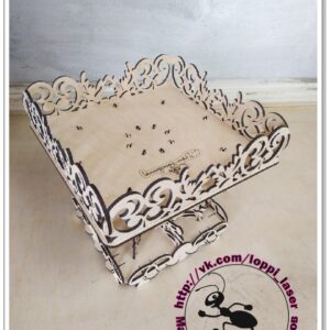 Laser Cut Fruit Basket Plywood Fruit Bowl DXF Free Vector - Dezin.info