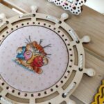 Nautical Ship Wheel Frame, Wall Decor CDR File - Dezin