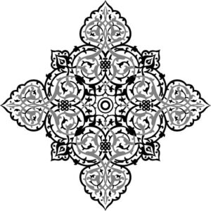 Oriental Ornament Design Free AI File