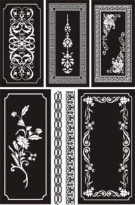 Ornamental Designs Free AI File