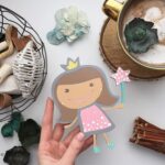 Princess Wall Art, Book Decoration - Dezin